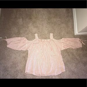 Madewell cold shoulder top